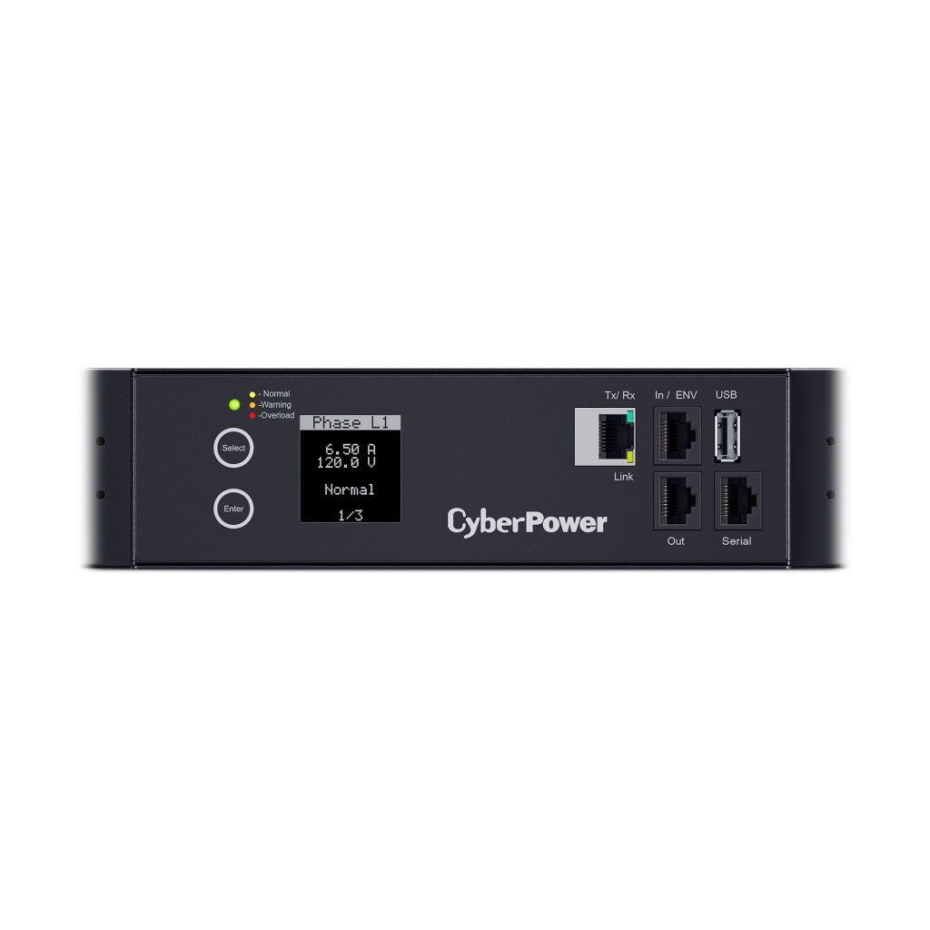 CyberPower PDU83102 power distribution unit (PDU) 30 AC outlet(s) 0U Black – image 2