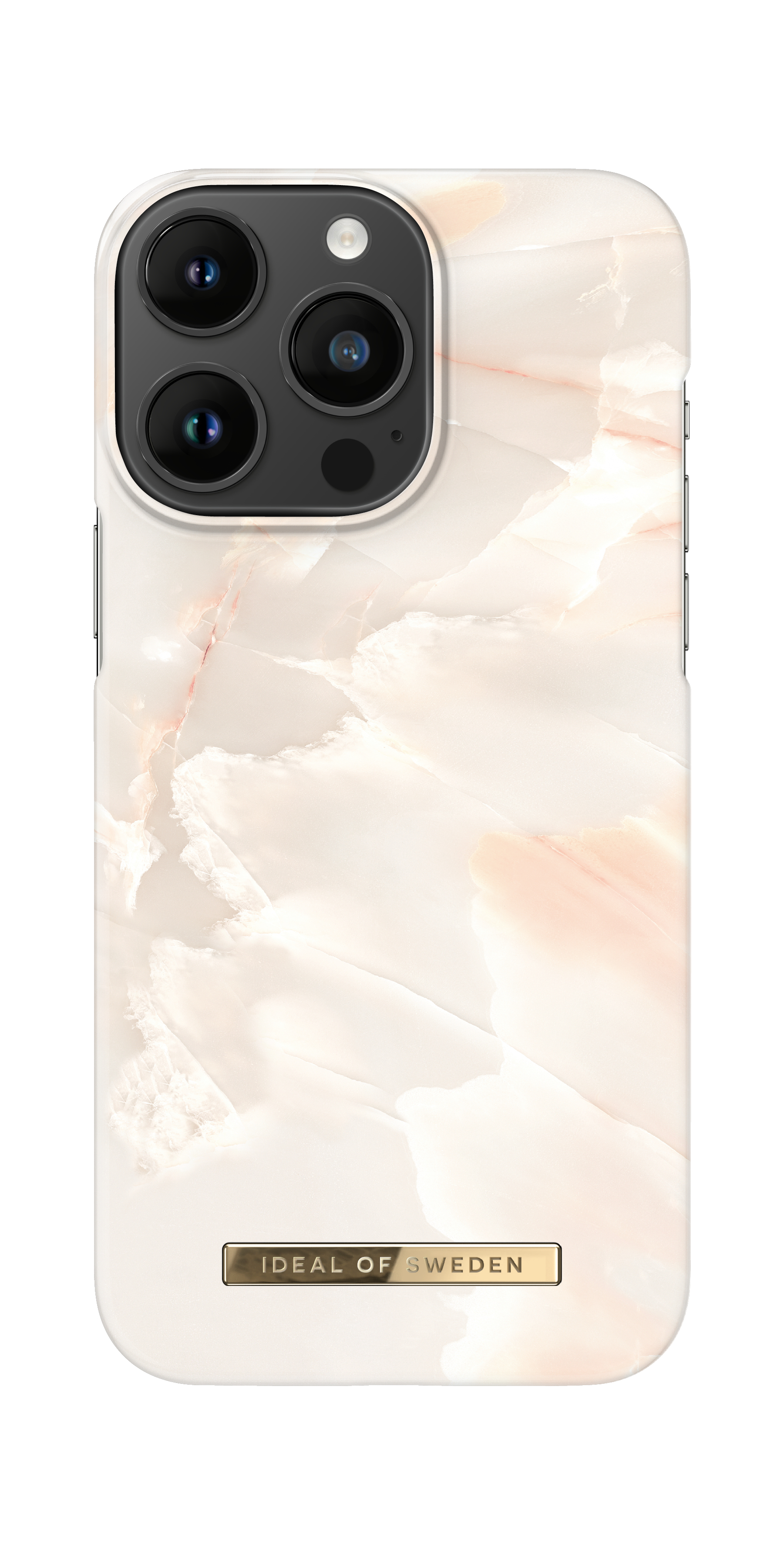 iDeal of Sweden Printed Case MagSafe iPhone 14 Pro Max Rose Pearl Marble
