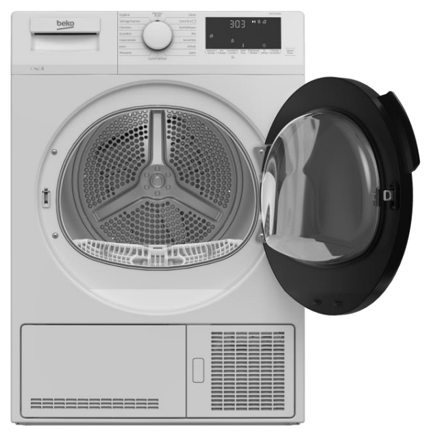 Beko DCB7114GA0W tumble dryer Freestanding Front-load – image 2