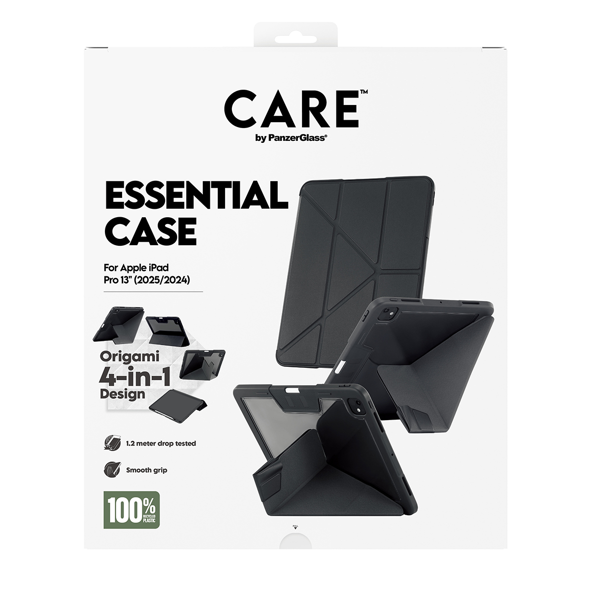 PanzerGlass CARE™ by PanzerGlass®™ by PanzerGlass Essential Case Black iPad Pro 13" (2024-2025) – image 3