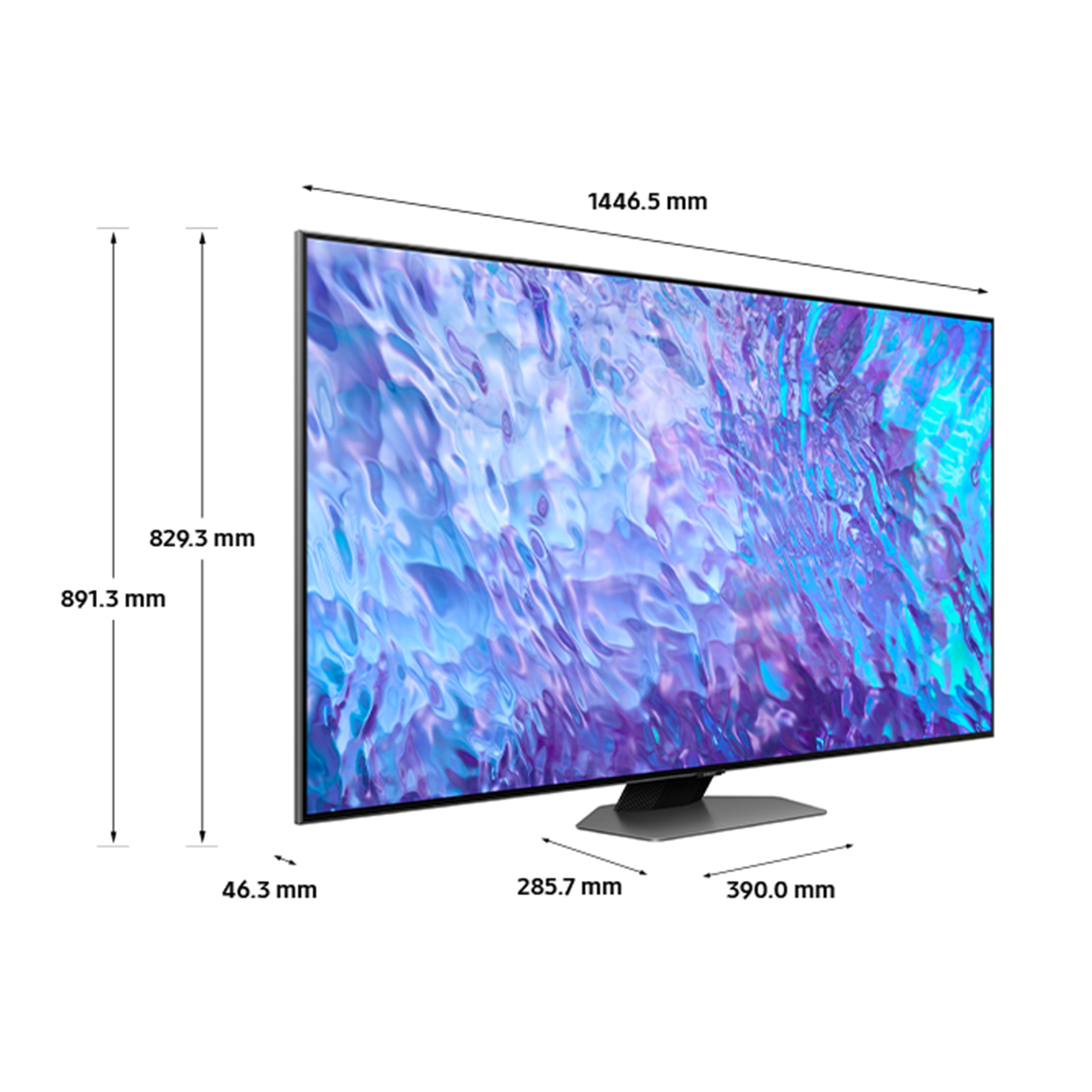 Samsung QE65Q80CATXXU TV – image 2