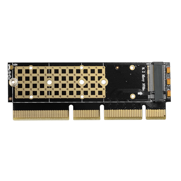 Axagon PCEM2-1U PCIe x16/x8/x4 - M.2 NVMe M-key slot adapter 1U – image 3