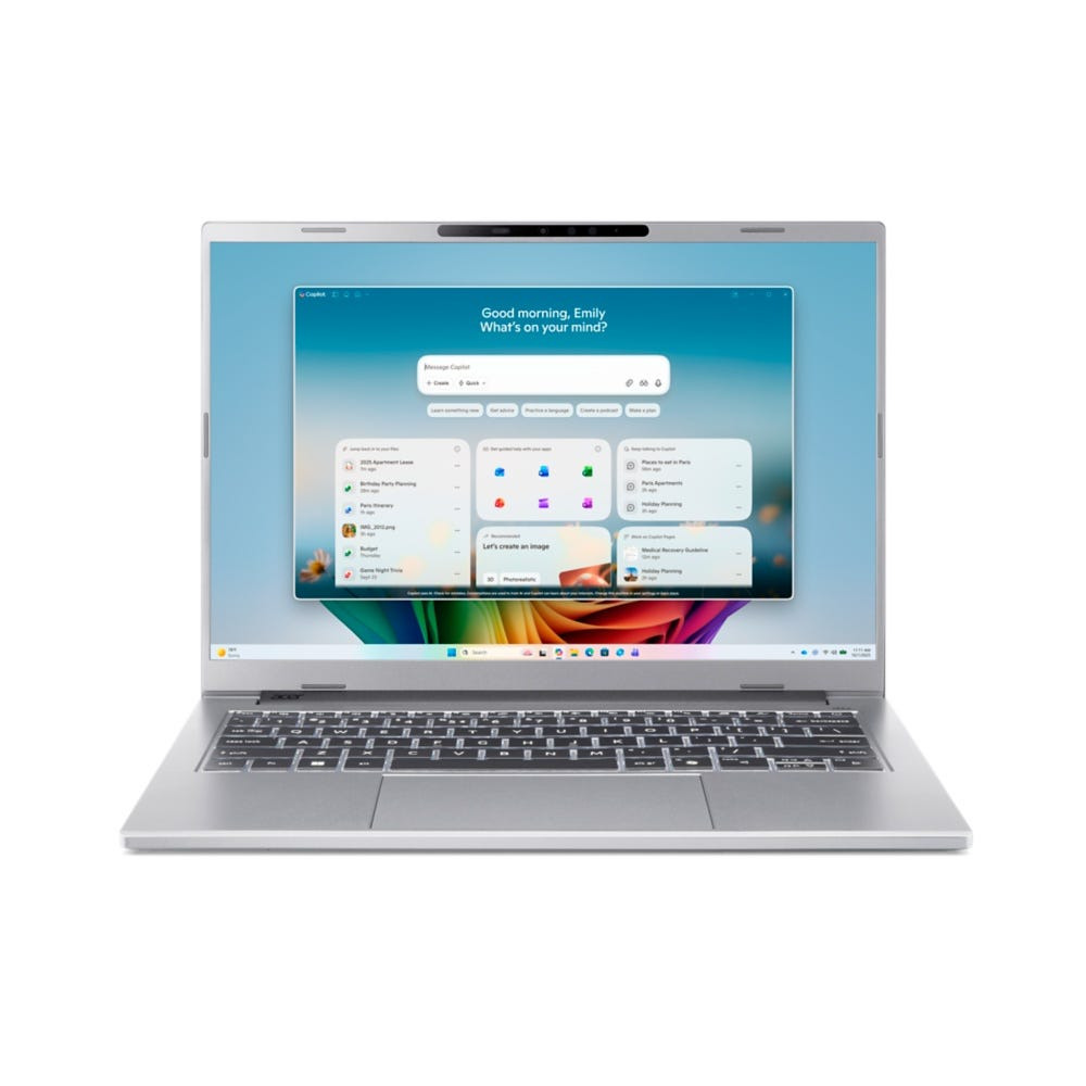 Acer Aspire 14 AI A14-A71M-R3J9 Copilot+ PC AMD Ryzen™ AI 5 430 Laptop – image 1