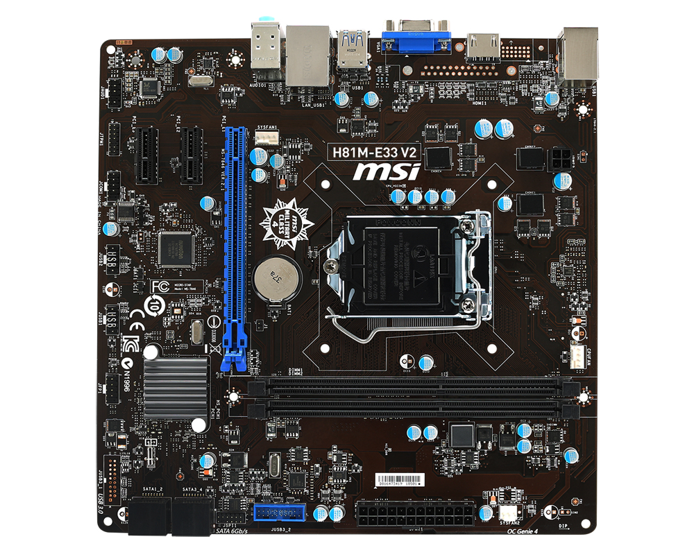 MSI H81M-E33 V2 – image 2