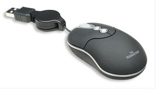 Manhattan MM3 mouse USB Type-A Optical 800 DPI – image 1