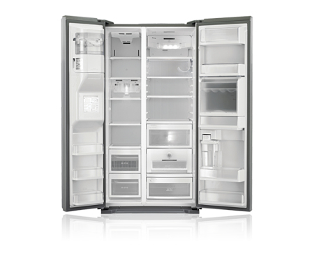 LG GS5162AELV side-by-side refrigerator Freestanding – image 2