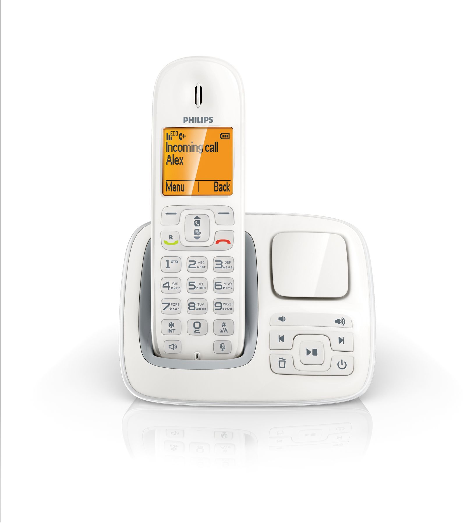 Philips BeNear CD2951W/51 telephone DECT telephone Caller ID White – image 2