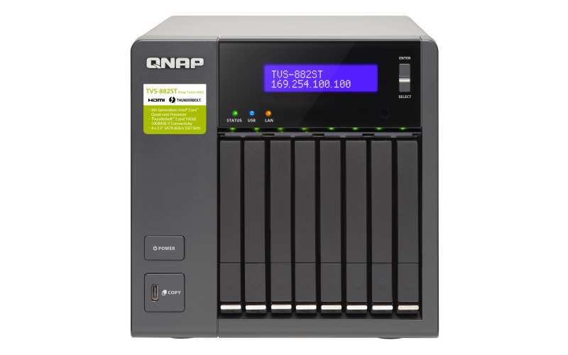 QNAP TVS-882ST NAS Desktop Intel® Core™ i5 i5-6442EQ