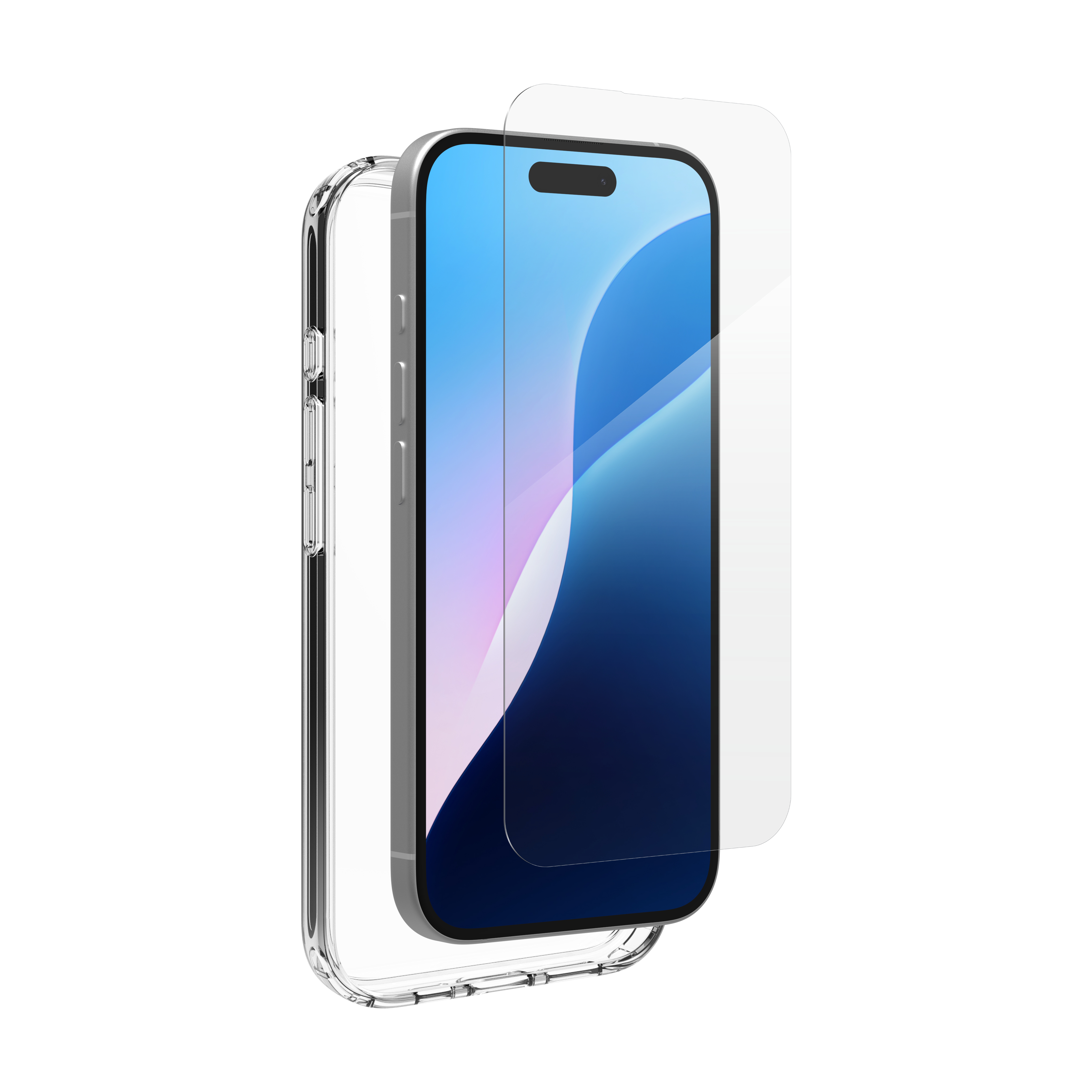 IF DEFENCE BNDL GLASS/CLEAR CASE APPLE IP16 INTL