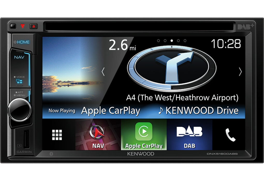 Kenwood DNX5160DABS car media receiver Black – image 2