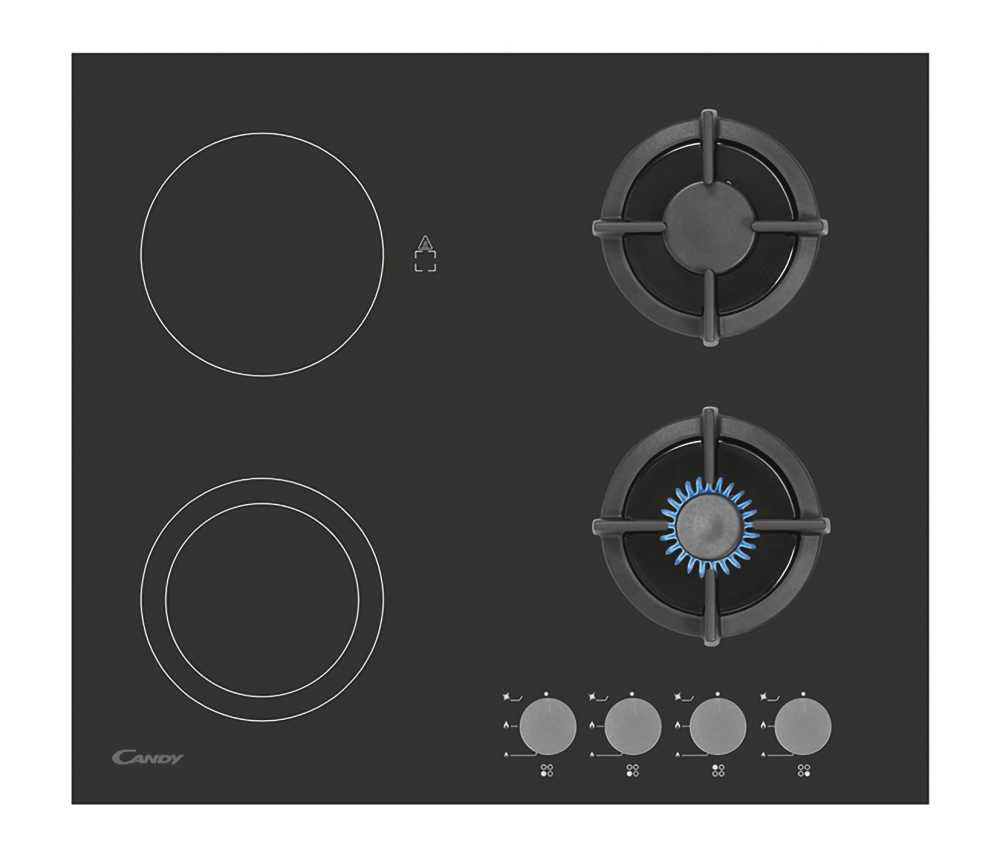 Candy Idea CMG2V2BG Black Built-in