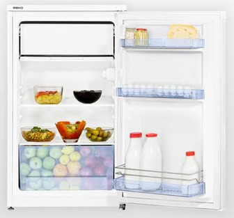 Beko 7125 combi-fridge Freestanding White – image 2
