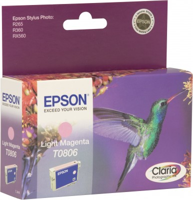 Epson T0806 Light Magenta Ink Cartridge – image 2