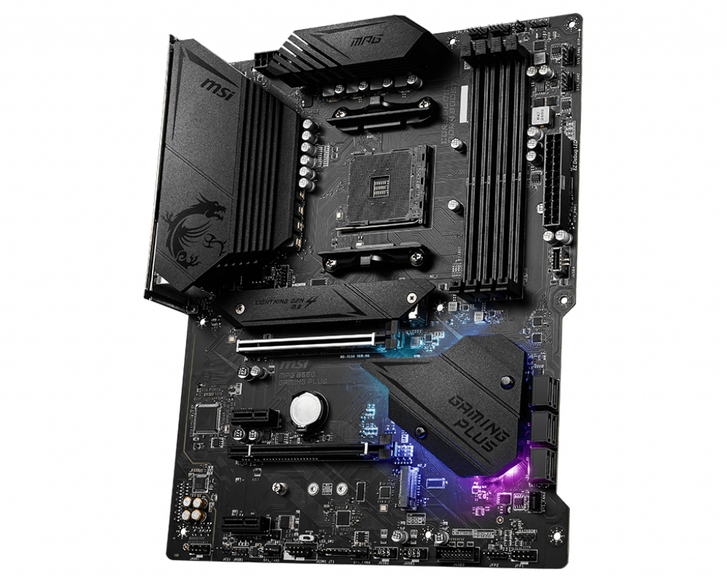 MSI 911-7C56-001 motherboard AMD B550 Socket AM4 ATX – image 2