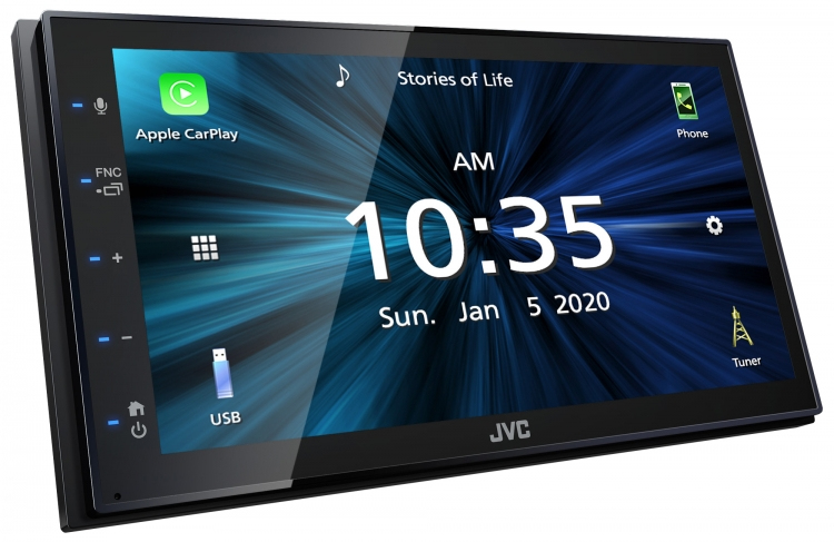 JVC KW-M560BT car media receiver Black – image 1
