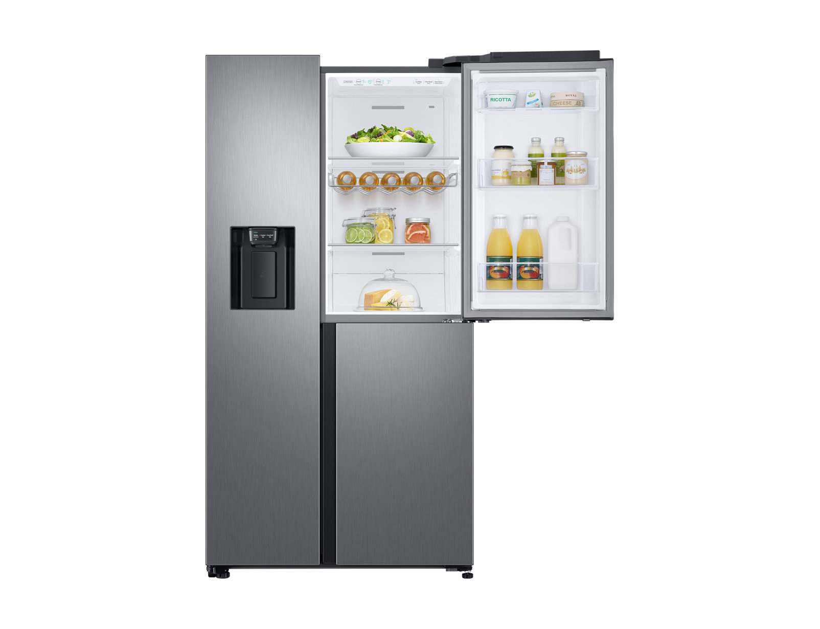 Samsung RS68N8651S9 side-by-side refrigerator Freestanding – image 8