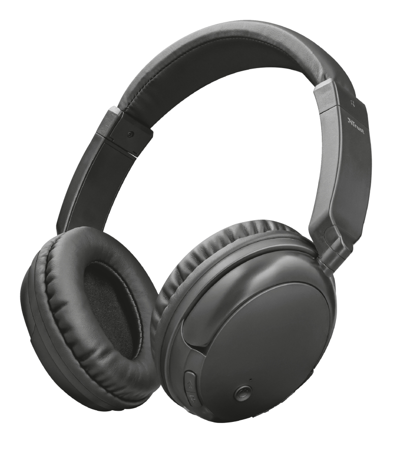 Trust Kodo Headset Wired & Wireless Head-band Calls/Music Bluetooth Black – image 2