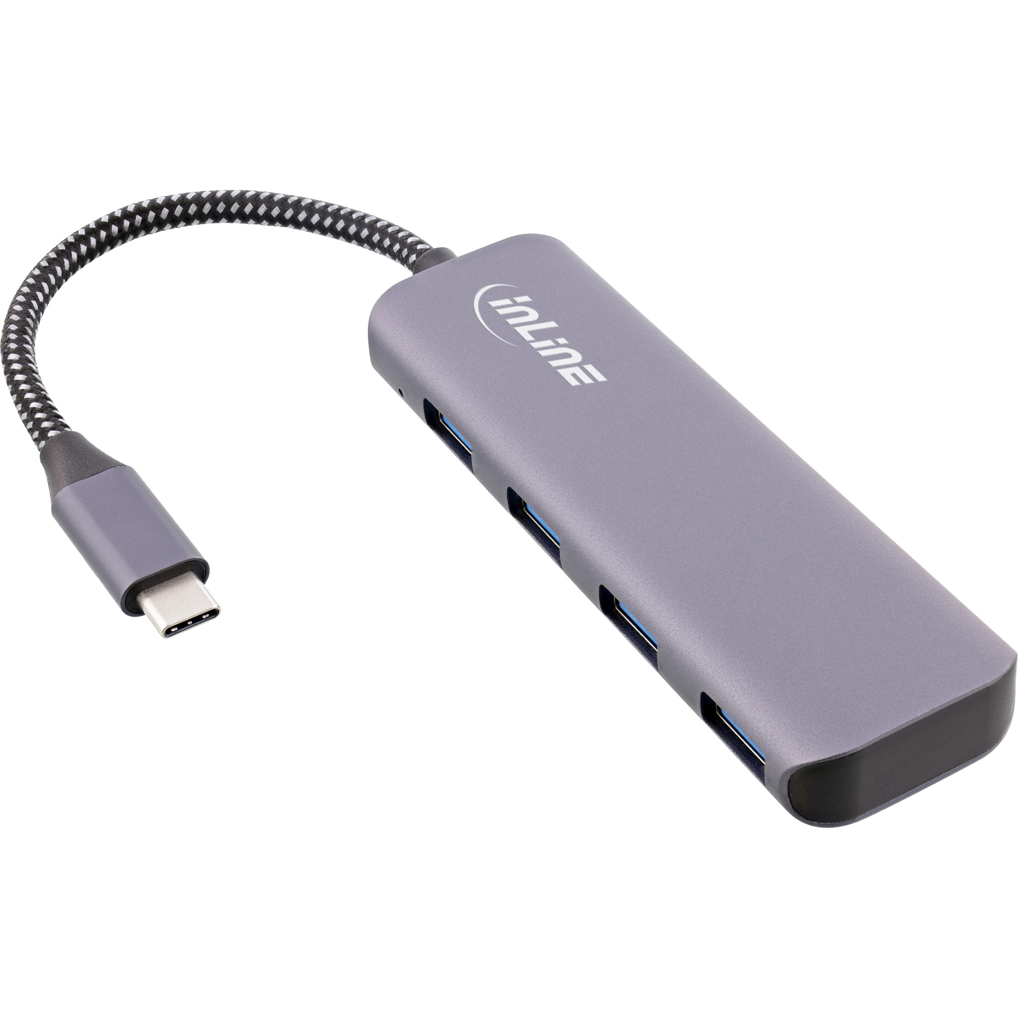InLine USB 3.2 Hub, USB-C to 4x USB A – image 1