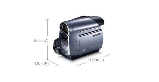 Samsung Mini-DV Camcorder, Black – image 4