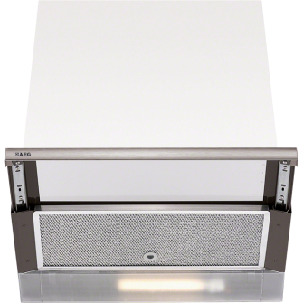 AEG DF6861-M Semi built-in (pull out) Grey, White 336 m³/h
