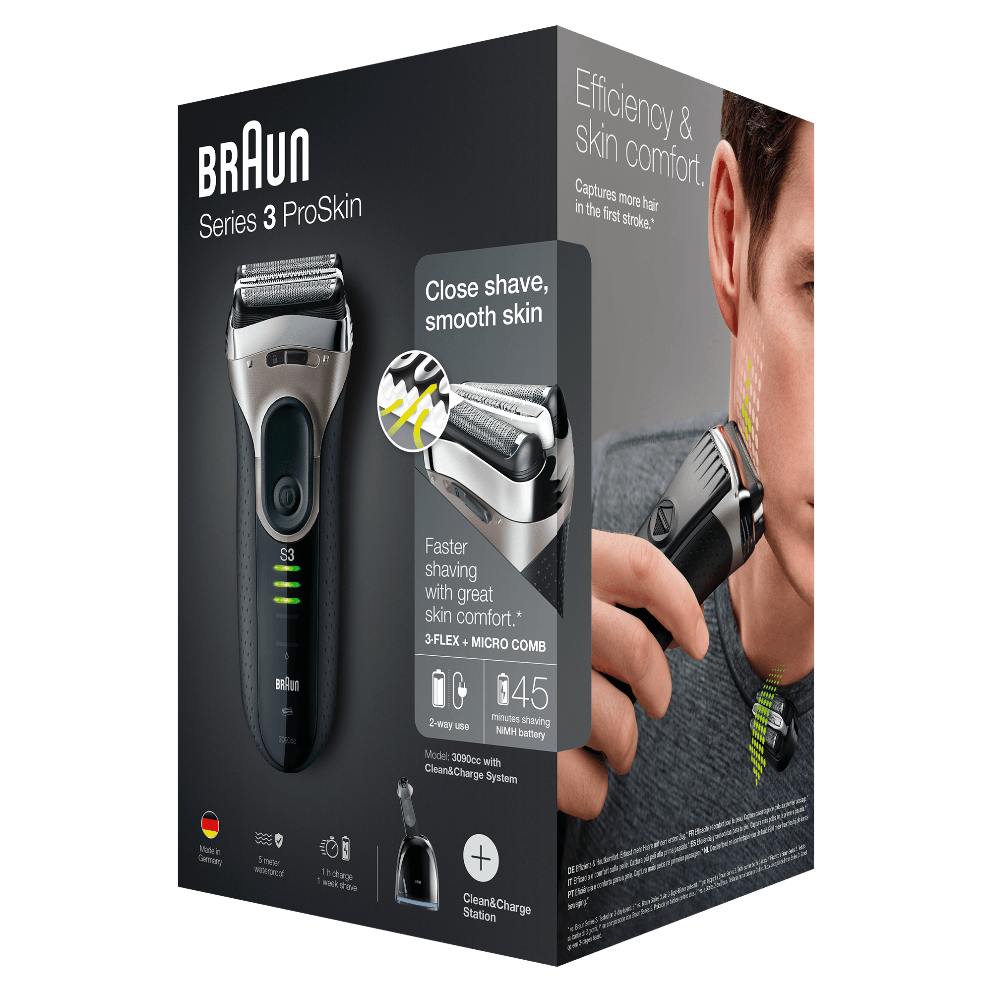 Braun 81607310 men's shaver Foil shaver Trimmer Black, Silver – image 4