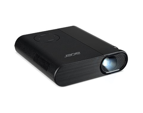 Acer C200 Standard throw projector 200 ANSI lumens DLP WVGA (854x480) Black – image 3