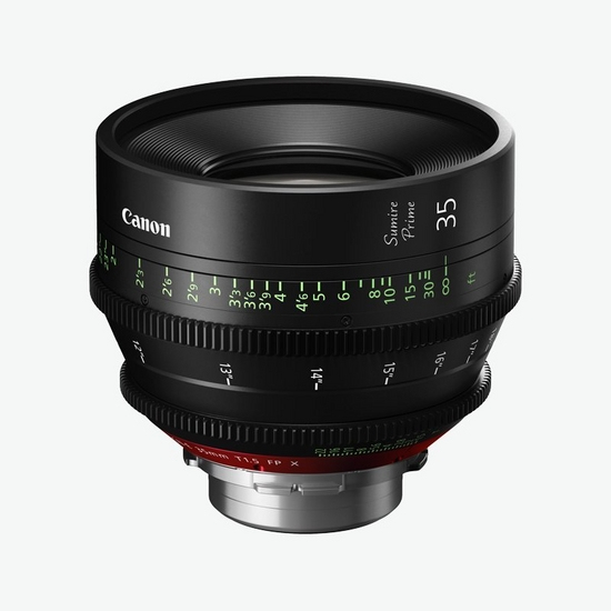 Canon CN-E 35mm T1.5 FP X