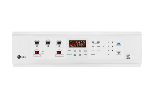 LG LRE6383SW cooker Freestanding cooker Electric White – image 2