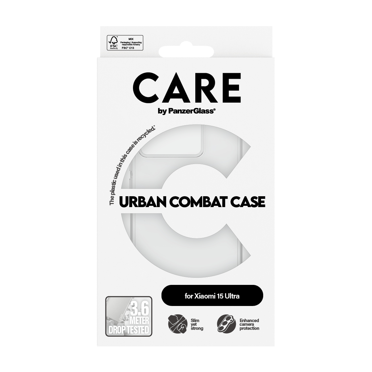 PanzerGlass CARE™ by PanzerGlass® Urban Combat Case Transparent Xiaomi 15 Ultra – image 3