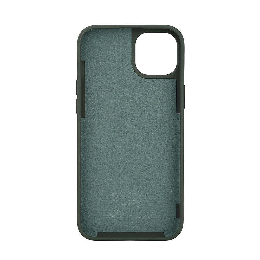 Onsala Phone Case with Silicone Feel MagSeries Olive Green - iPhone 15 – image 3