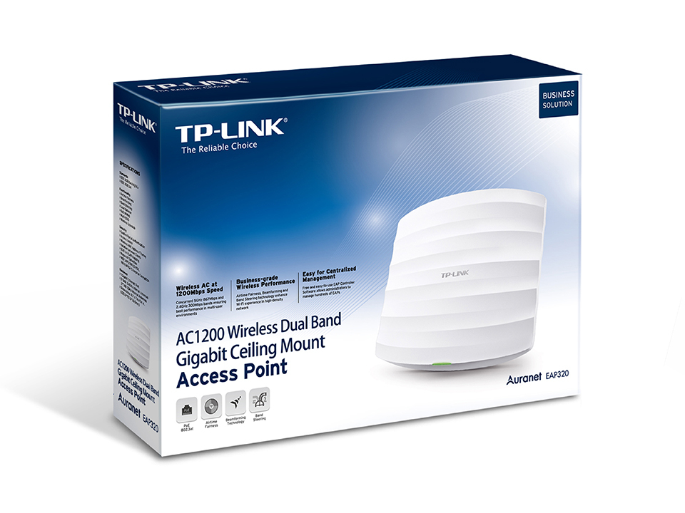 TP-Link EAP320 wireless access point 1000 Mbit/s White Power over Ethernet (PoE) – image 4