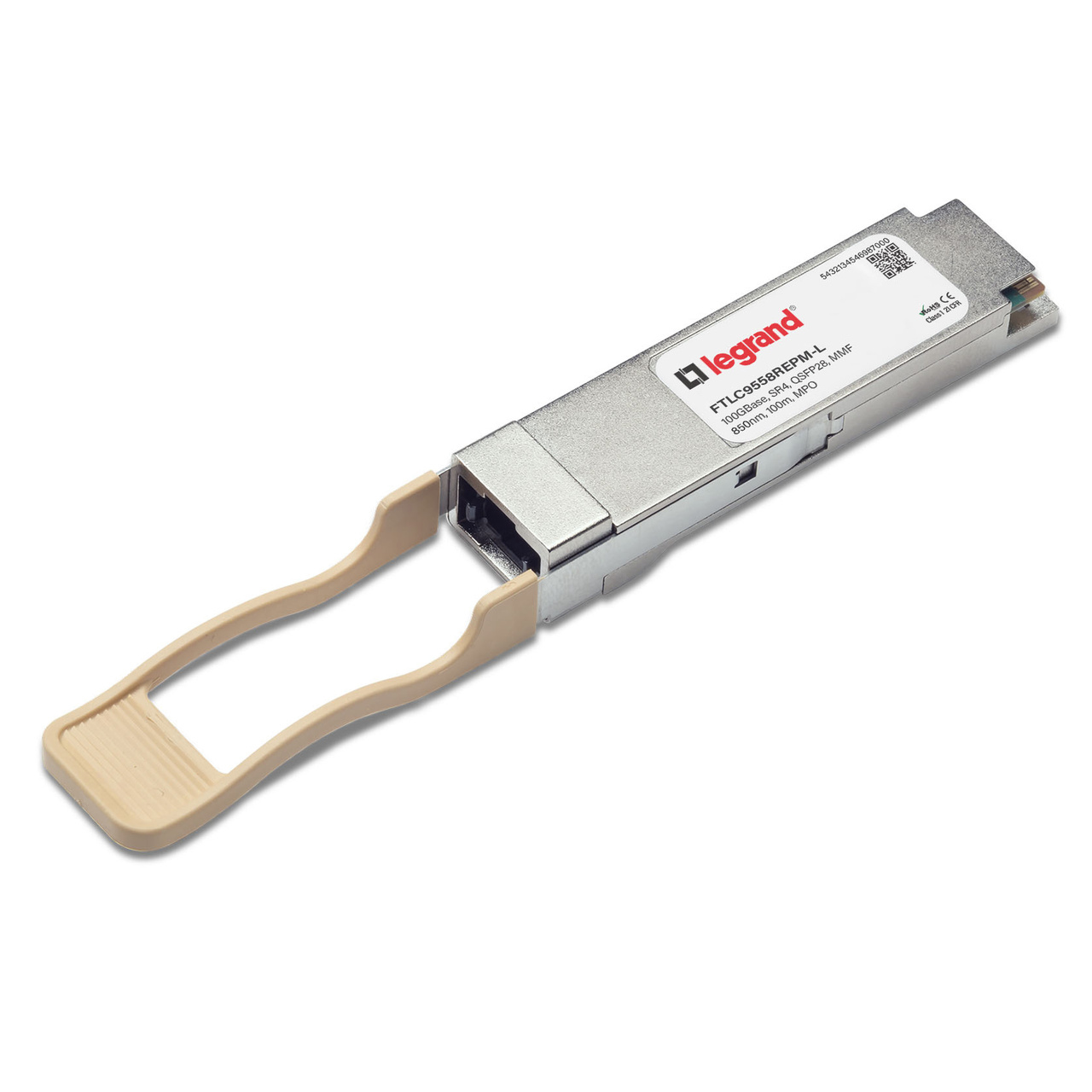 Legrand FTLC9558REPM-L network transceiver module Fiber optic 100000 Mbit/s QSFP28 850 nm