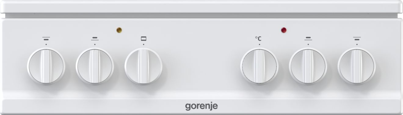 Gorenje K5110WJ Freestanding cooker Electric Gas Black, White – image 5