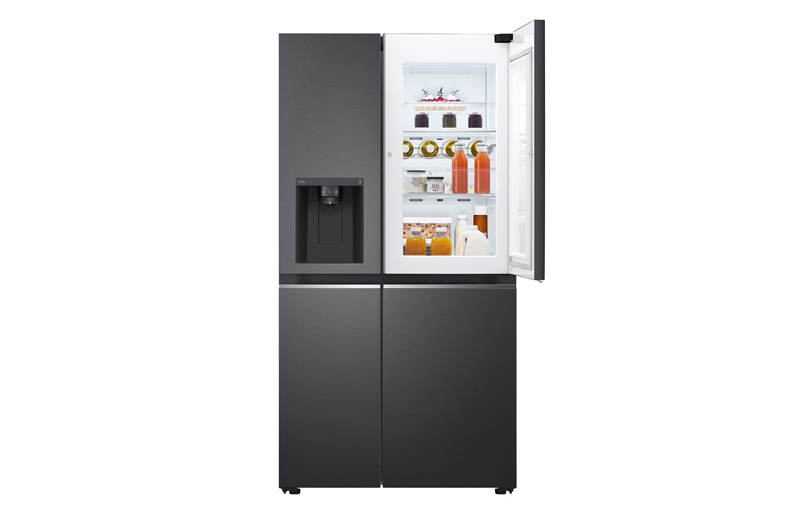 LG GSJV80MCLF side-by-side refrigerator Freestanding – image 4