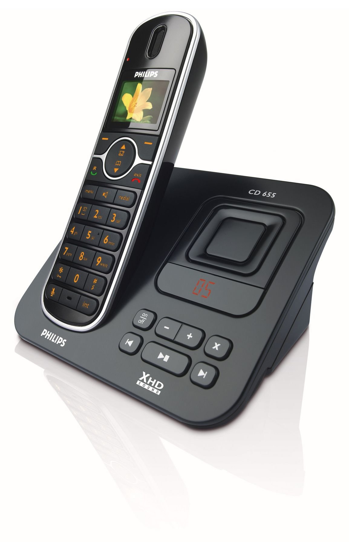 Philips CD6551B Cordless phone answer machine – image 2