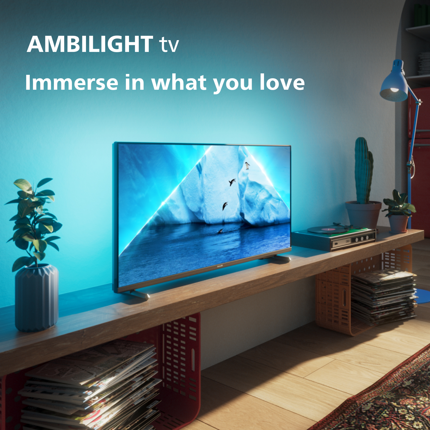 Philips 6000 series LED 32PFS6908 Full HD Ambilight TV – image 2