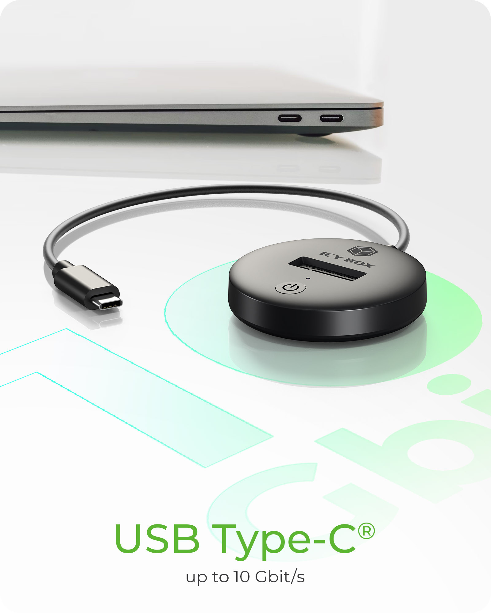 ICY BOX IB-1610MCD-C31 USB 3.2 Gen 2 (3.1 Gen 1) Type-C Black – image 4