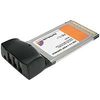 StarTech.com 3 Port USB 2.0 CardBus Adapter