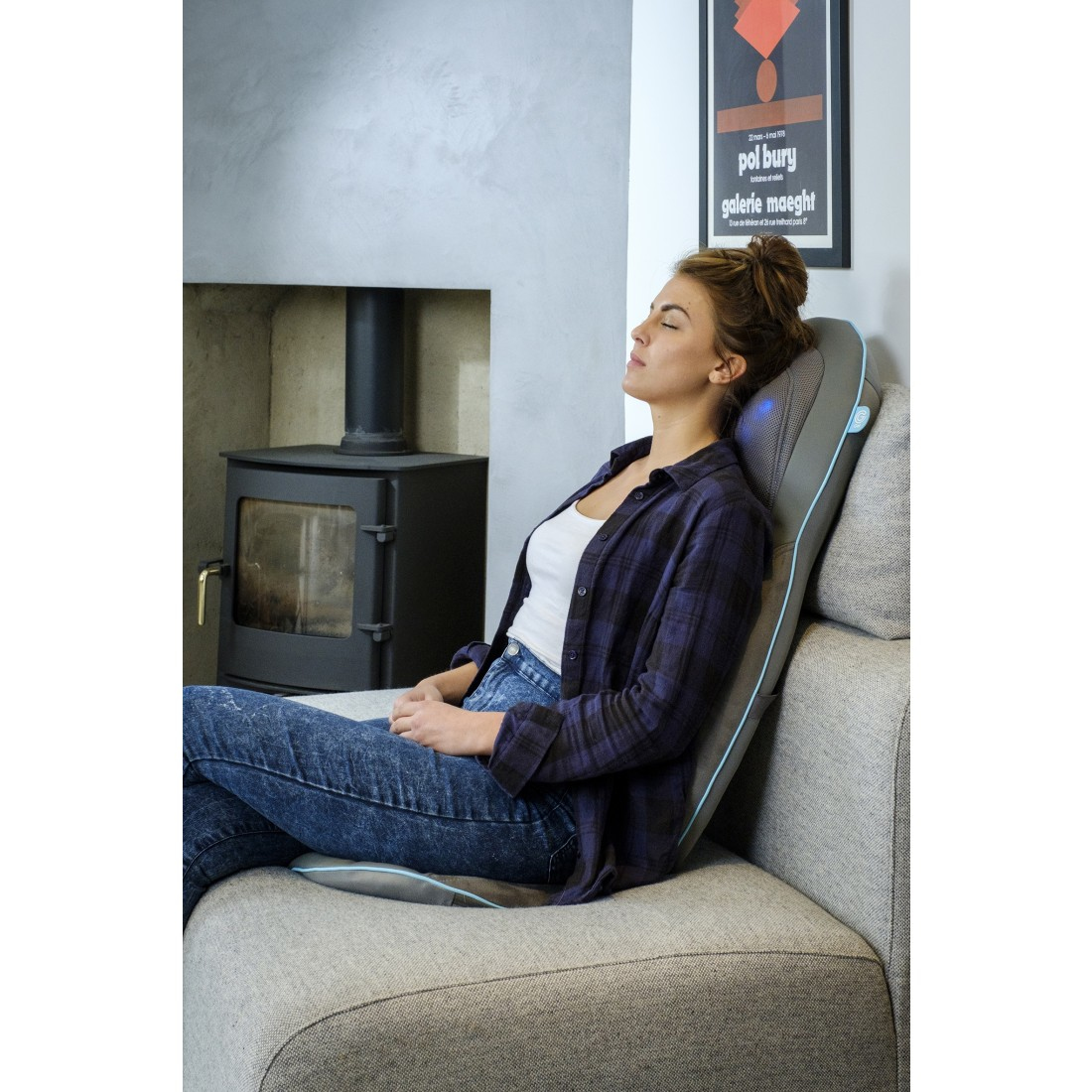 HoMedics SGM-1600H-EU massager Back, Belt, Neck, Shoulders Grey – image 8