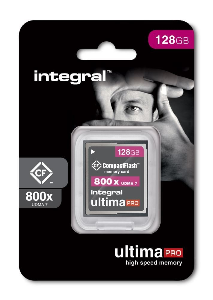 Integral 128GB COMPACTFLASH UDMA 7 VPG-20 W-800X ULTIMAPRO – image 2