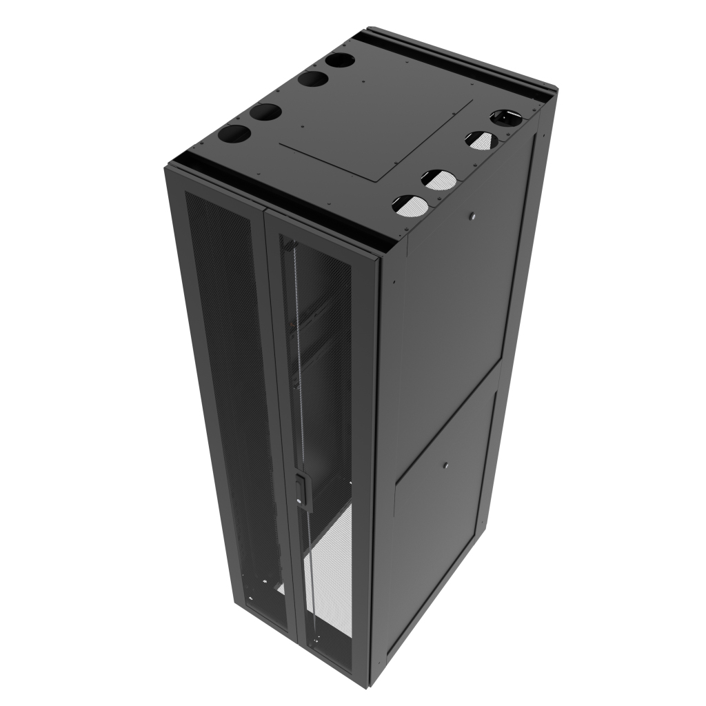 Vertiv GL52UG2EZ-3042-B-MSS rack cabinet 52U Floor mounted rack Black – image 2