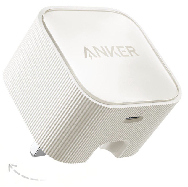 Anker Nano Cuffie Smartphone Orologio intelligente Tablet Bianco AC Ricarica rapida Interno