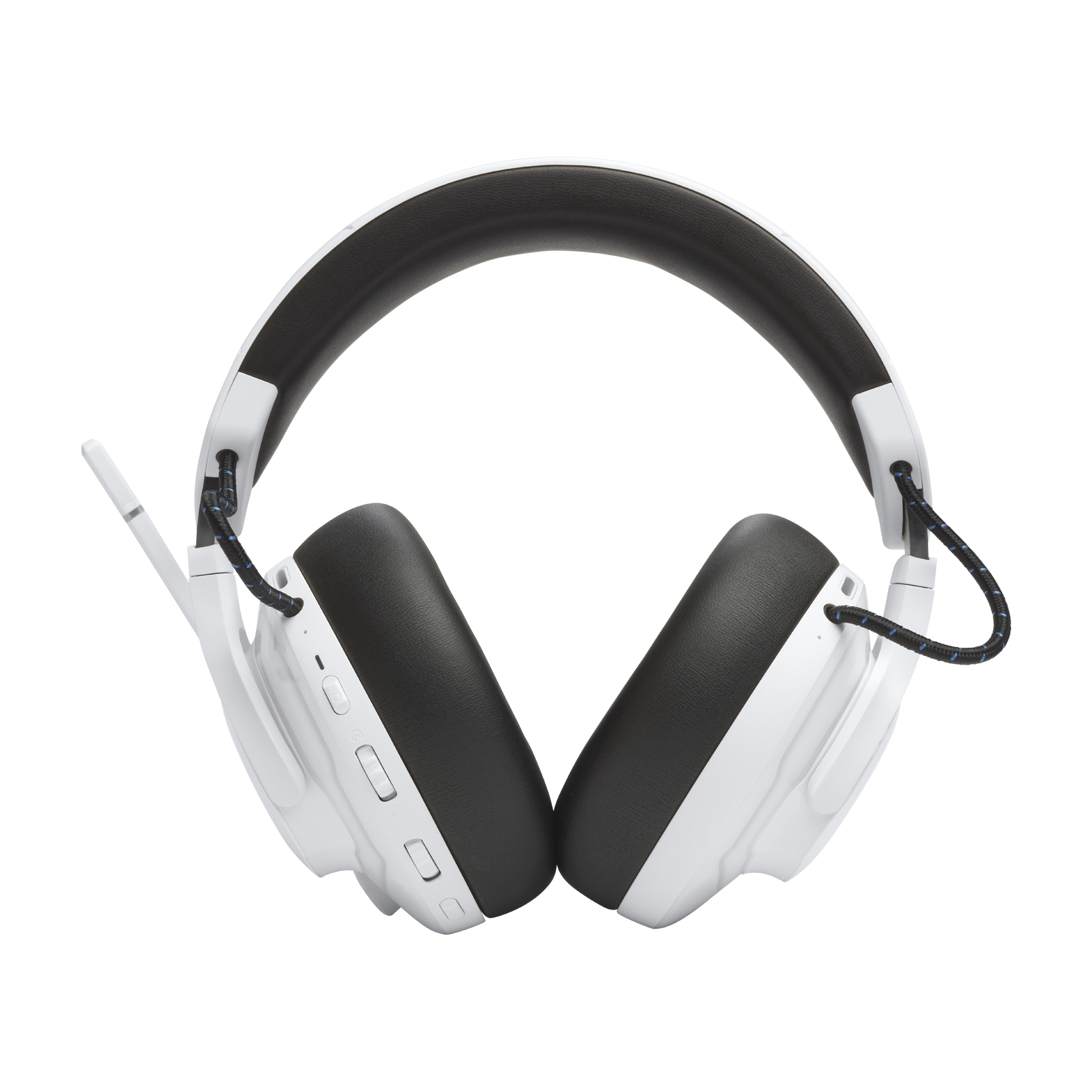 JBL Quantum 910P Headset Wired & Wireless Head-band Gaming USB Type-C Bluetooth Blue, White – image 3
