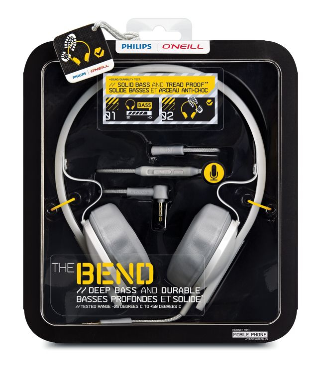 Philips O'Neill SHO4205WG/28 headphones/headset Wired Head-band White – image 2