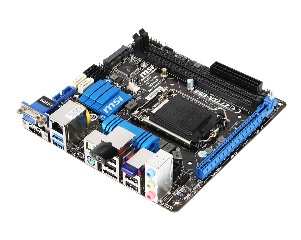 MSI Z77IA-E53 Intel Z77 LGA 1155 (Socket H2) mini ITX – image 2