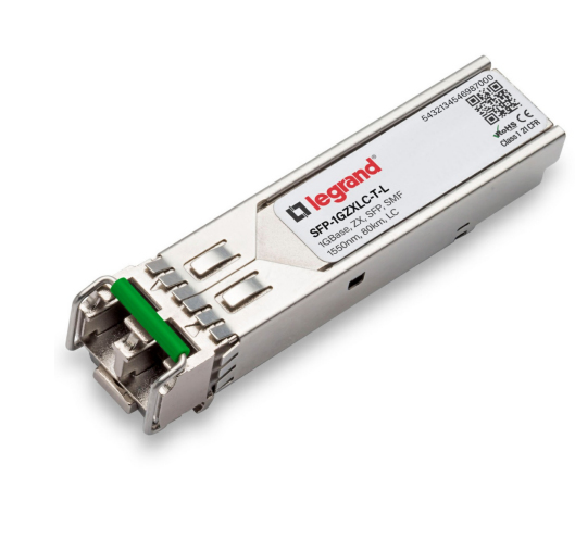 Legrand SFP-1GZXLC-T-L network transceiver module Fiber optic 1000 Mbit/s 1550 nm