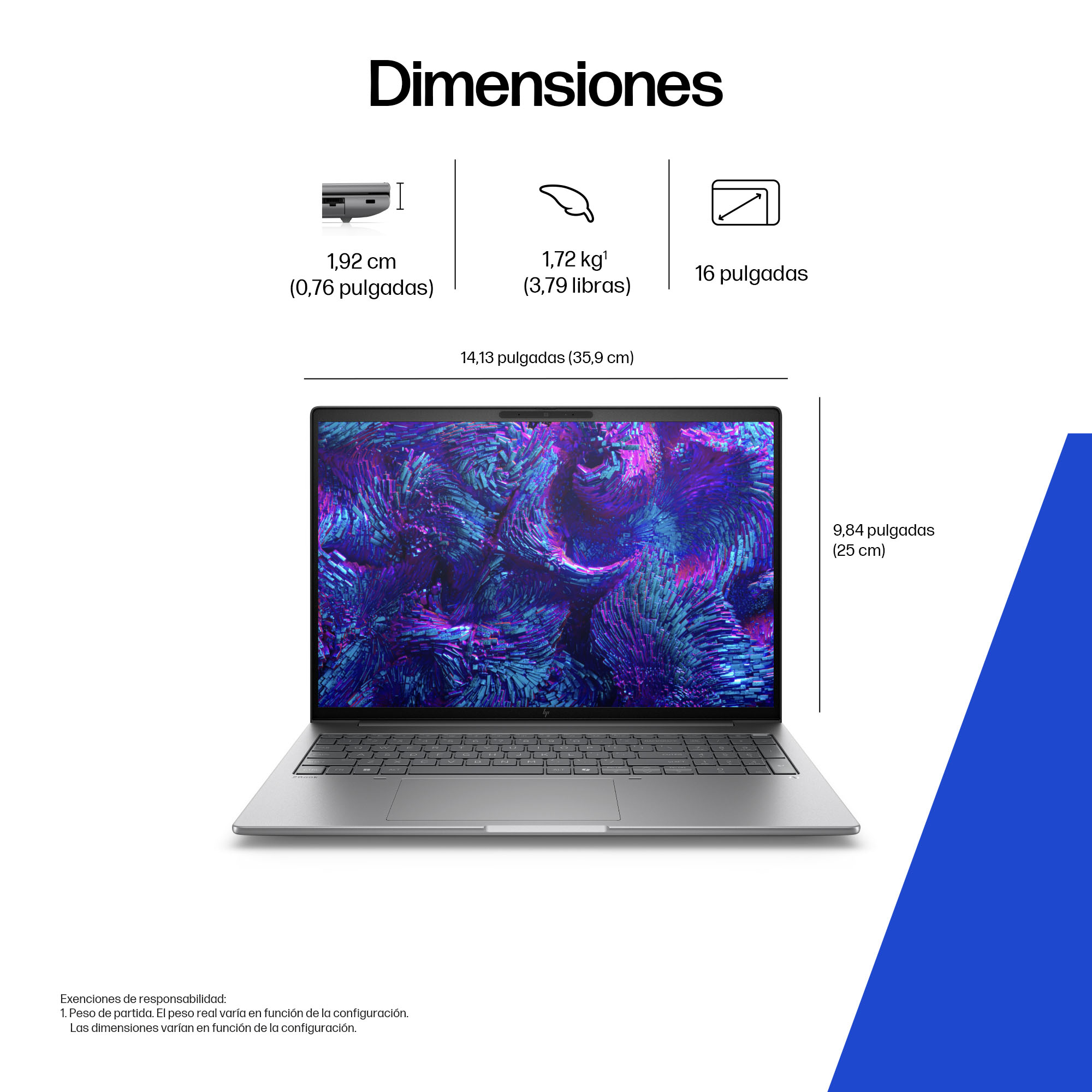 Workstation Portátil HP ZBook 8 G1i 16" - imagen 7
