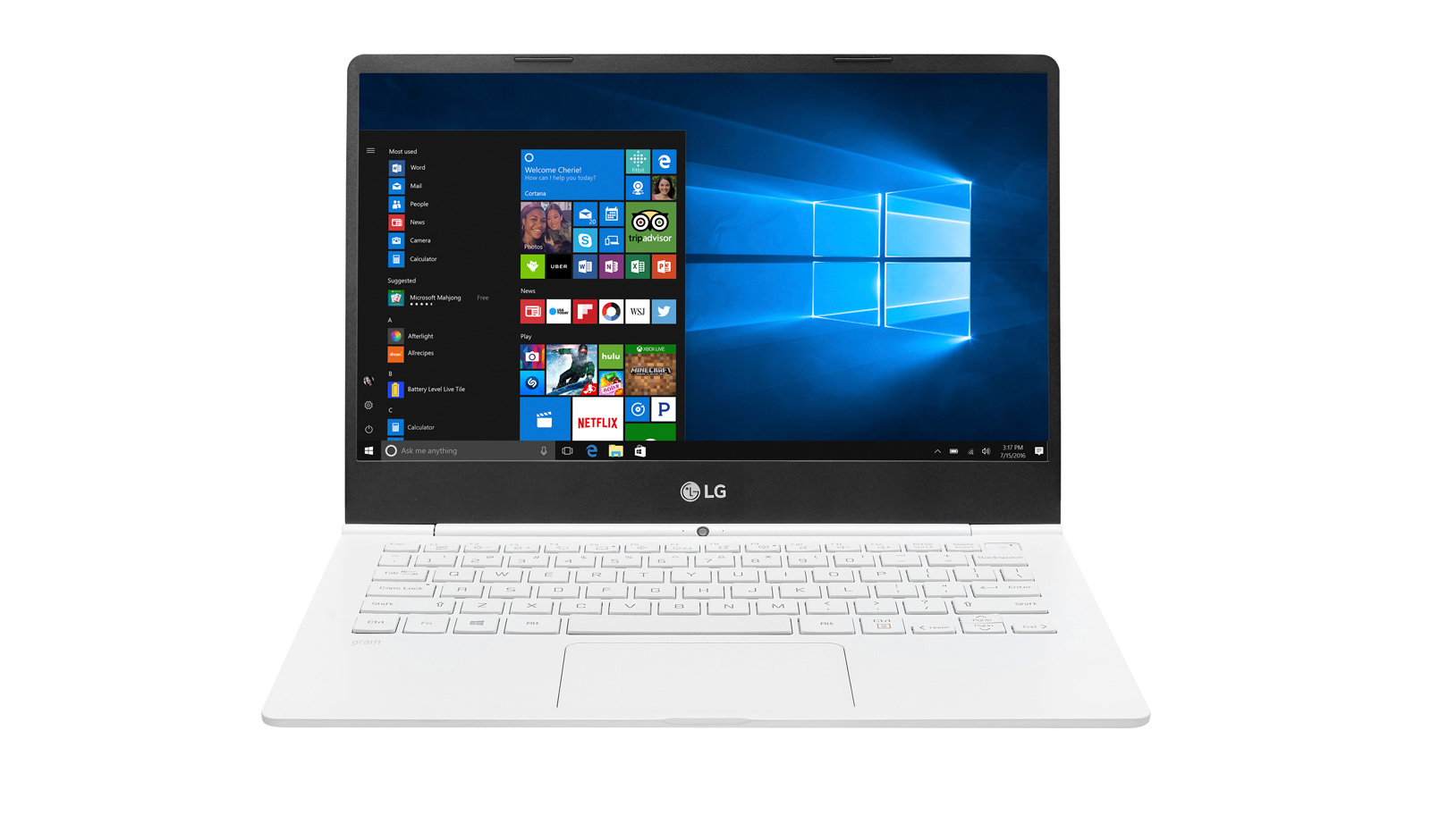 LG Z series 13Z970-ER3NK laptop Intel® Core™ i3 i3-7100U