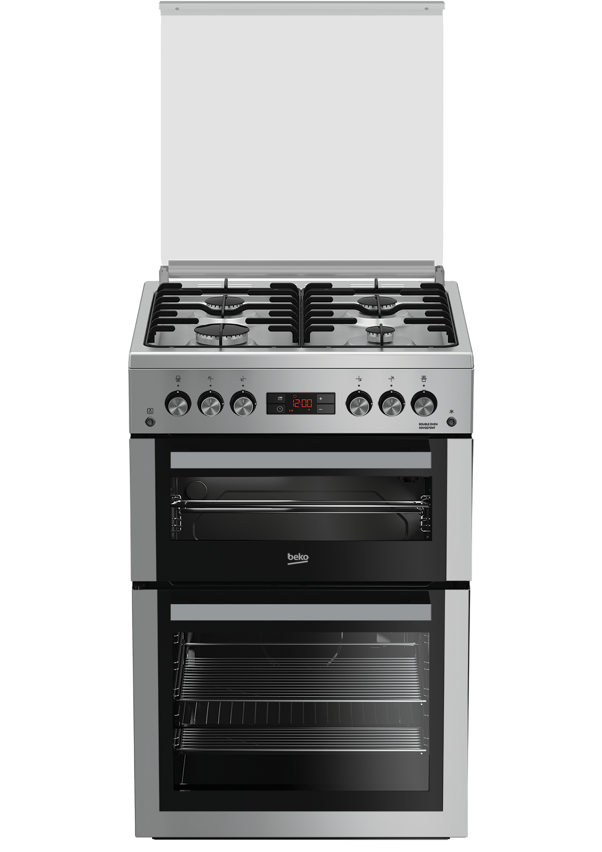 Beko XDVG675NTS 60cm Freestanding Gas Double Oven Cooker – image 7