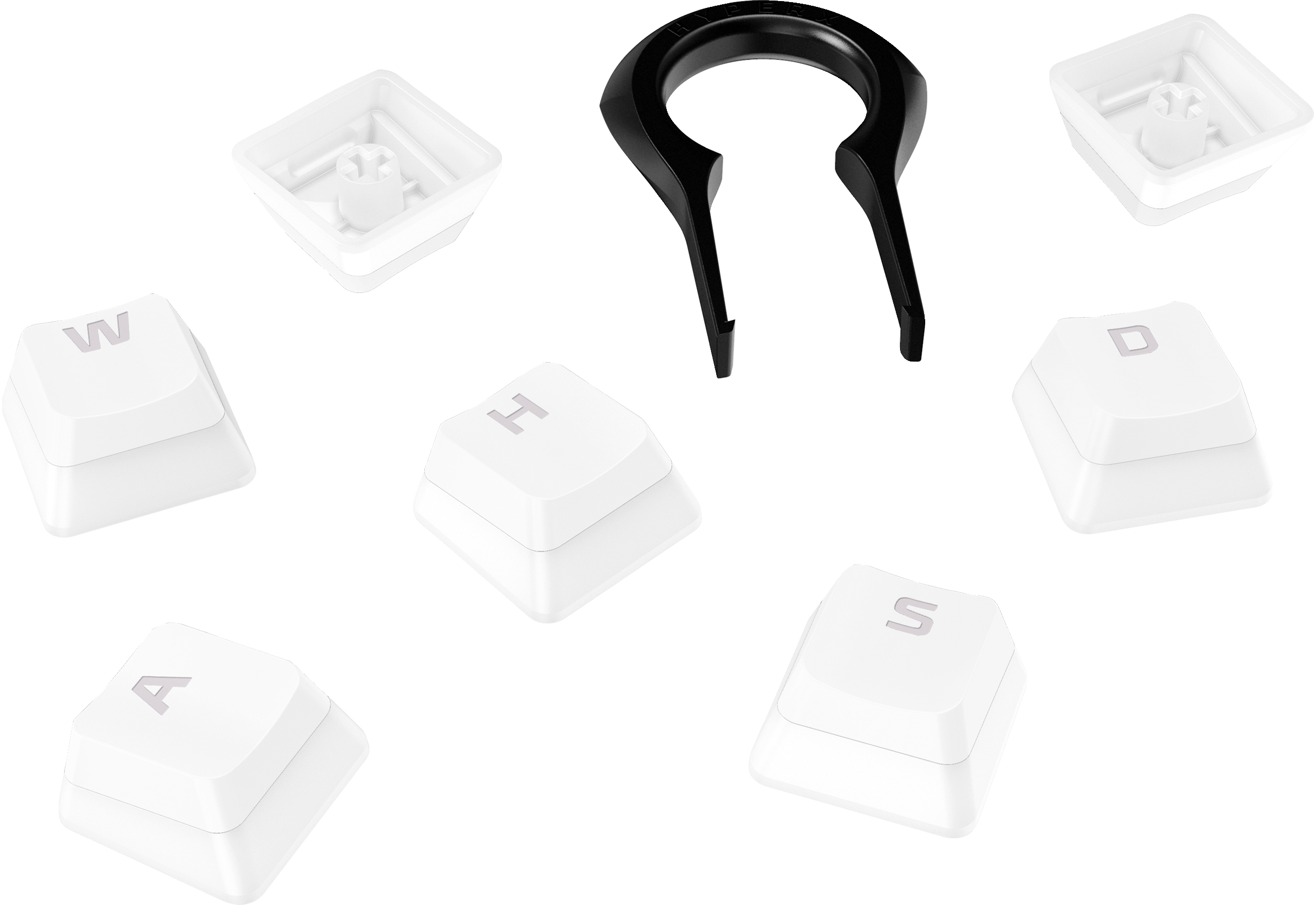 صورة HyperX Pudding Keycaps - ABS - White (105 Keys)